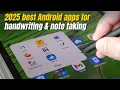 Best handwriting note taking Android apps 2025 update
