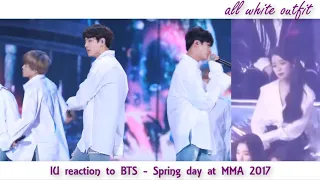 IU reaction to JK- BTS ‘Spring Day’