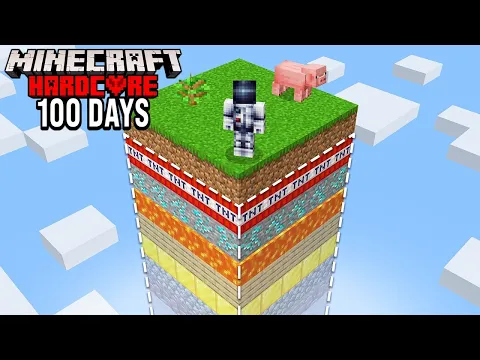 Video Thumbnail: Cada Día Este Un Chunk Se Expande ALEATORIO (100 Días)