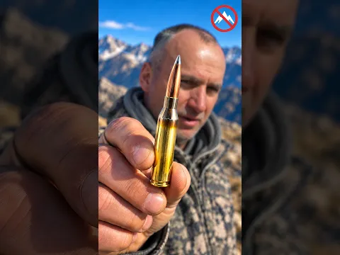 Эта пуля не для горной охоты ❌