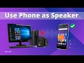 How to Use Android Phone as Speaker for PC via WiFi USB