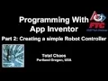 FTC App Inventor Tutorial Part Two