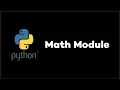 Python - Math Module