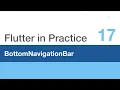 Flutter in Practice - E17 BottomNavigationBar