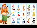 ABC Flashcards for Toddlers Babies First Words ABCD Alphabets ABC Learning for Toddlers