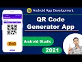 How to Create QR Code Generator app android studio qr code generator app kaise banaye edutika