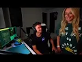 Corinna Kopf Sits on Aircool He Gets a B R on Livestream - Freaky but a Very Lucky Guy