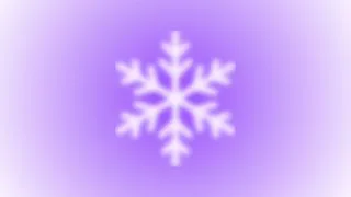 Pastel purple aura snowflake wallpaper soft lavender aesthetic winter background loop