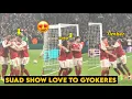 Lagu 😍Viktor Gyokeres Emotional Celebration With Arsenal Squad After Goal Against Athletico Madrid👏