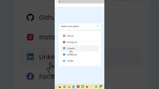 Custom Dropdown Select Menu in HTML CSS JavaScript
