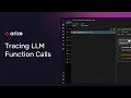 LLM Tracing Function Calls