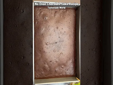 Easy Chocolate Cake Recipe Without Oven #Cake #shorts #chocolatecake #easyrecipes #Baking #kake