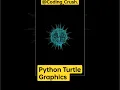 How to create Corona Virus in Python Turtle Graphics