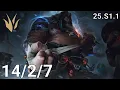 Udyr Jungle vs Master Yi - EUW master Patch 25 S1 1