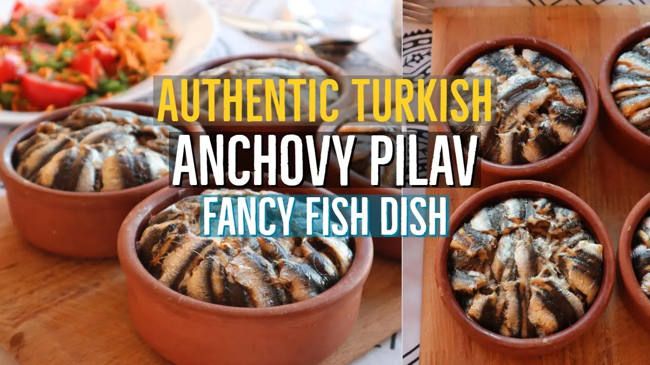 Authentic Turkish Fish Dish - Anchovy Pilav / Hamsili Pilav