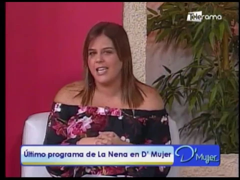 Último programa de La Nena en D'Mujer