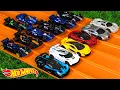 Hot Wheels Hypercars vs Formula 1 Cars Drag Race Tournament