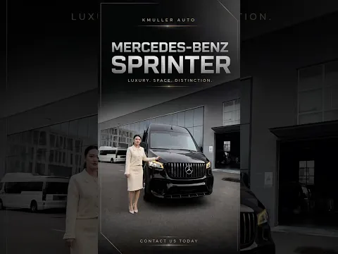 Ready to upgrade your ride?Own the Mercedes-Benz Sprinter and experience luxury, comfort and class.