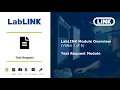 LabLINK Test Request Module