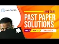 CAPE CS Unit 2 Paper 2 - 2021 Module 1