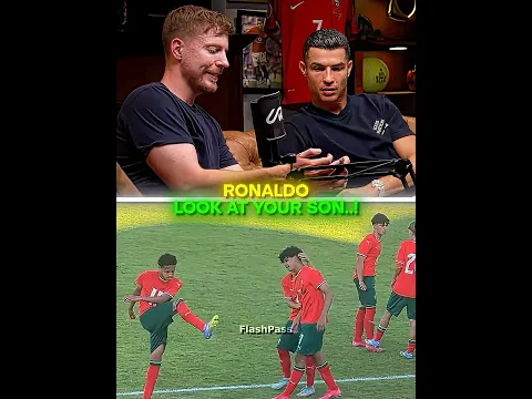 Ronaldo Made Ronaldo Jr. Revenge His Friend..😂