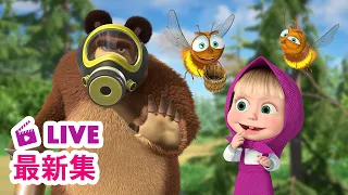 💥 最新集｜玛莎和熊 🐻👱‍♀️ 中文版 📺 蜂蜜日 🍯🐝 儿童动画片｜Masha and the Bear