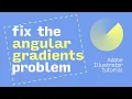 Fix an issue with Conical Angular Gradients in Adobe Illustrator