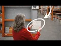Everyone will be buying sample tile at Home Depot for this GENIUS dining room idea