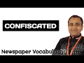 Confiscated Meaning in Hindi Vocabulary Newspaper words NobleEnglishClasses