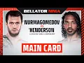 🔴 Main Card | Bellator 292: Nurmagomedov vs. Henderson