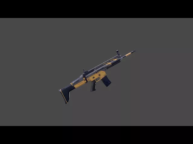 1st Anniversary Weapon Skin Model