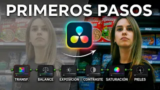 COLOR en DaVinci Resolve: las claves para empezar.