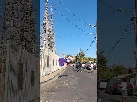 PERATE IN WATTS TOWERS!! 😱