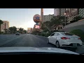 Short Drive from Aria Las Vegas parking garage to Ellis Island Casino