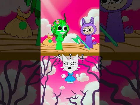 [SPRUNKI] LABUBU Want to Throw WENDA Into The Abyss, but GRAY and VINERIA...