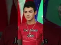 Jonas Brothers Then and Now 2022