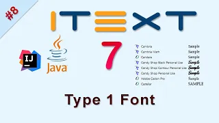 Add Font in PDF iText Java