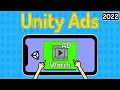 Unity Ads 2022 Rewarded and Interstitial - Easy Unity Tutorial
