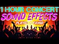 Download Lagu 1 uur concertgeluidseffecten / applaus op het podium / geschreeuw / gejuich / stadionpubliek / royaltyvrij