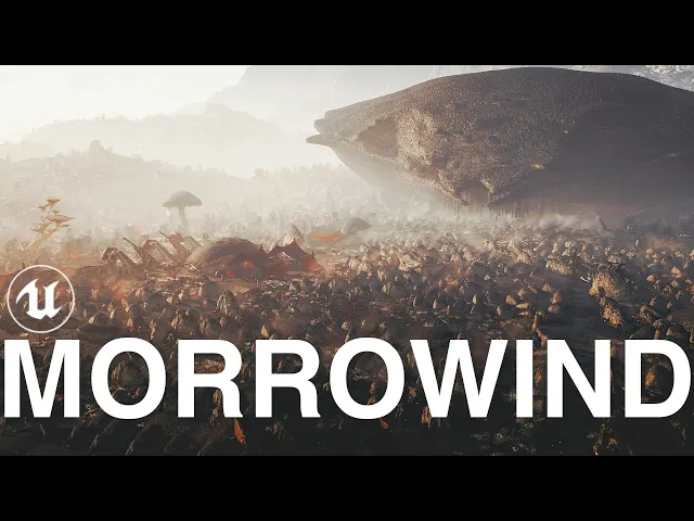 The True Scale of Ald’ruhn: Morrowind in UNREAL ENGINE 5! [4K]