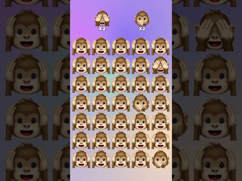 “Find the 2 Odd Emojis 😜 (Super Hard)”