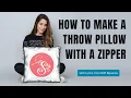16X16 pillow cover tutorial Watch me make 2 different kinds