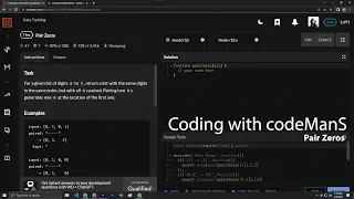 Codewars 7 kyu Pair Zeros Javascript