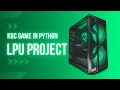 How I built KBC Game in Python LPU Engage 2026 Project