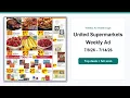 United Supermarkets Weekly Ad 26 - 26 Top Deals