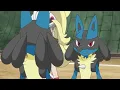 Download Lagu Ash's Lucario Meets Korrina's Lucario Again || English Subbed || Pokemon Journeys Episode 84.