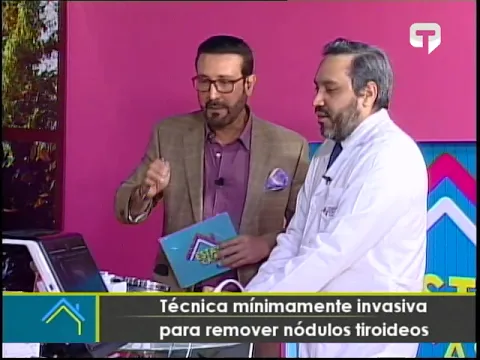 Técnica mínimamente invasiva para remover nódulos tiroideos