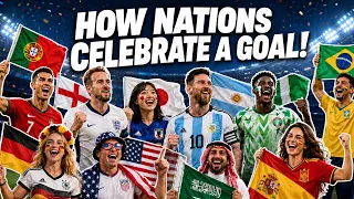 How Nations Celebrate a Goal at the World Cup 🌍⚽ (One of Them Will Surprise You)