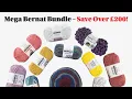 eBay yarn haul - Bernat 5kg Mega box