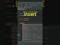 append vs insert in Python